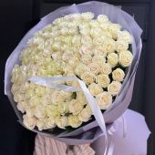 Купить 101 Эквадорская роза Мондиаль с доставкой в город Звенигород: цена заказать